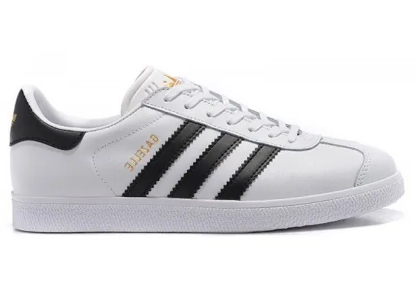 Adidas Gazelle Leather White Black