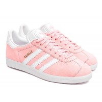 Adidas женские кроссовки Gazelle розовые