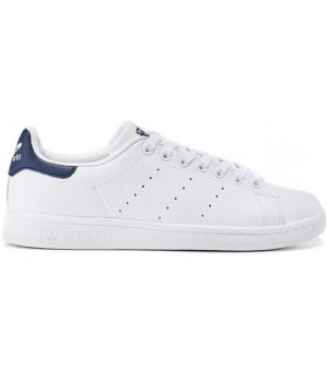 Adidas кеды Stan Smith белые с синим