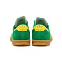Кроссовки Adidas Originals Hamburg зеленые с желтым