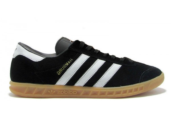 Мужские кроссовки Adidas Originals Hamburg черные 