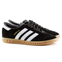 Мужские кроссовки Adidas Originals Hamburg черные 