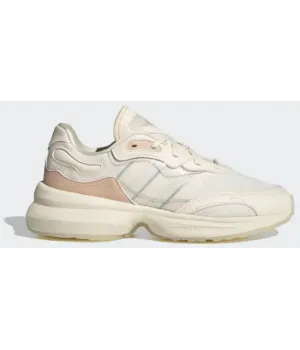 Кроссовки Adidas Zentic моно бежевые