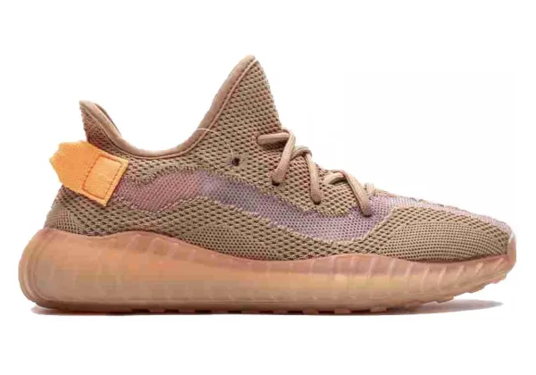 Кроссовки Adidas Yeezy Boost 350 Clay оранжевые