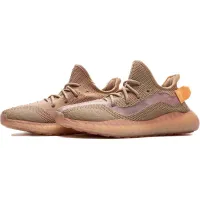 Кроссовки Adidas Yeezy Boost 350 Clay оранжевые