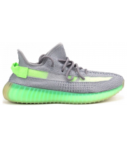 Кроссовки Adidas Yeezy Boost 350 V2 Grey Green серые с зеленым