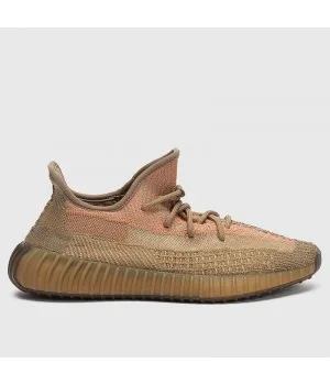 Кроссовки Adidas Yeezy Boost 350 Sand Taupe коричневые
