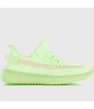 Кроссовки Adidas Yeezy Boost 350 Glow ярко-зеленые