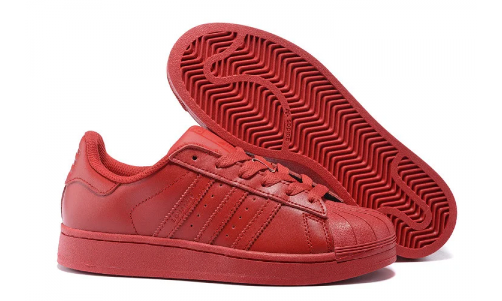 Красные кроссовки adidas 80 х