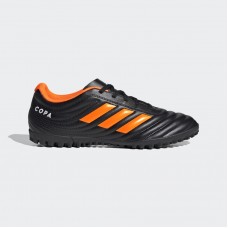 Бутсы Adidas Copa 20.4 Tf черные с оранжевым