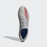 Бутсы Adidas Ghosted.3 Fg белые с красным