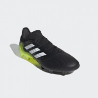 Бутсы Adidas Copa Sense.3 Fg черные с зеленым