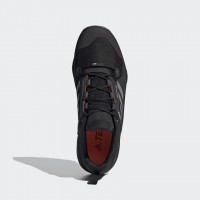 Кроссовки Adidas Terrex Swift R3 Gore-Tex черные с серым