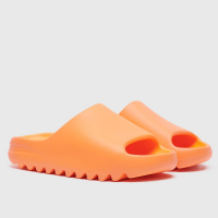 Шлепки Adidas Yeezy Slide Enflame оранжевые