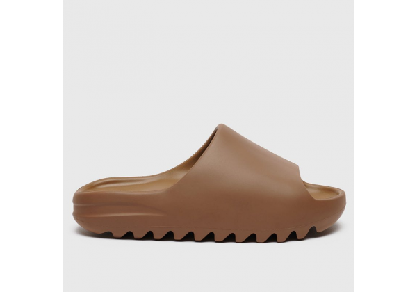 Шлепки Adidas Yeezy Slide коричневые