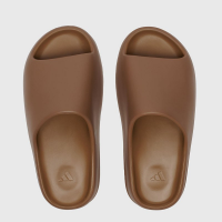 Шлепки Adidas Yeezy Slide коричневые