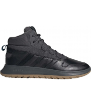 Зимние кроссовки Adidas Fusion черные