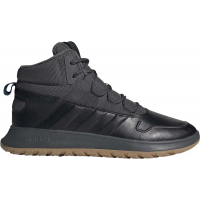 Зимние кроссовки Adidas Fusion черные