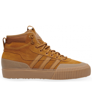 Зимние кроссовки Adidas Akando ATR высокие оранжевые
