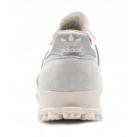 Кроссовки Adidas Marathon бежевые с серебристым