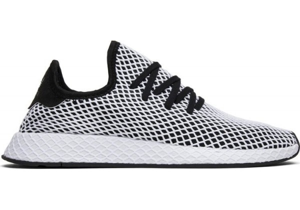 Adidas кроссовки Deerupt Runner черно-белые