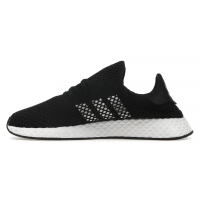 Кроссовки Adidas Deerupt Runner черно-белые