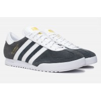 Кроссовки Adidas Beckenbauer серые с белым