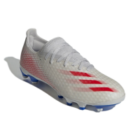 Бутсы Adidas Ghosted.3 Fg белые с красным
