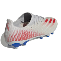 Бутсы Adidas Ghosted.3 Fg белые с красным