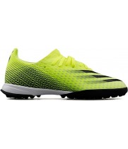 Бутсы Adidas X Ghosted.3 Tf зеленые с черным