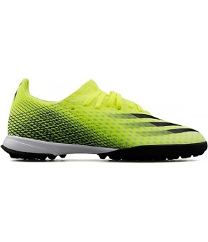 Бутсы Adidas X Ghosted.3 Tf зеленые с черным