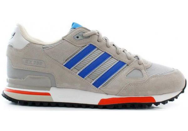 Кроссовки Adidas ZX 750 серый с синим