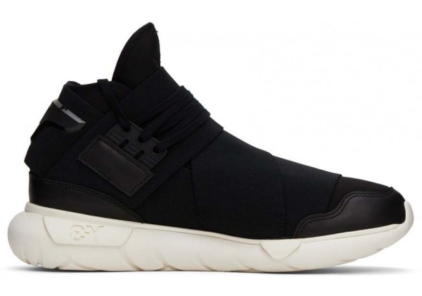 Кроссовки Adidas Y-3 Qasa черно-белые