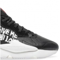 Кроссовки Adidas Y-3 Kaiwa черные с красным
