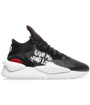 Кроссовки Adidas Y-3 Kaiwa черные с красным