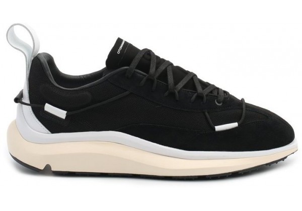 Кроссовки Adidas Y-3 Shiku черно-белые