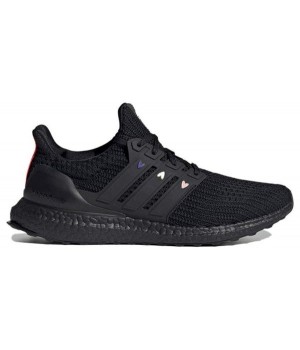 Мужские кроссовки Adidas Originals Pure Boost моно черные