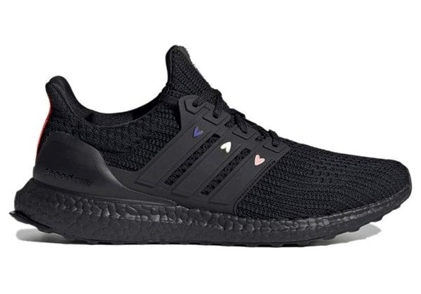 Мужские кроссовки Adidas Originals Pure Boost моно черные