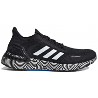 Кроссовки Adidas Ultra Boost черные с белым