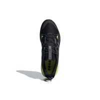 Кроссовки Adidas TERREX SKYCHASER черные с салатовым