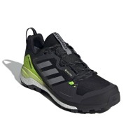 Кроссовки Adidas TERREX SKYCHASER черные с салатовым