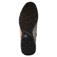 Ботинки зимние Adidas черно-оранжевые