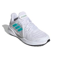 Кроссовки Adidas Climacool белые с бирюзовым