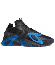 Кроссовки Adidas Streetball черные с синим
