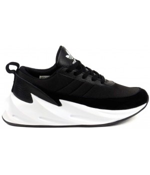 Кроссовки Adidas Sharks черно-белые