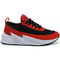 Adidas кроссовки Sharks красные с черным