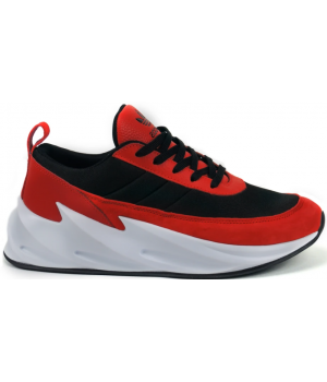 Adidas кроссовки Sharks красные с черным