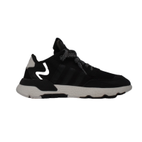 Adidas кроссовки Nite Jogger черные с белым