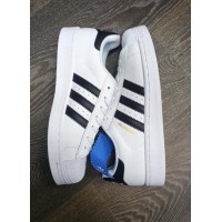 Adidas Superstar II White Black
