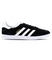 Кроссовки Adidas Gazelle OG Core Black White Gold